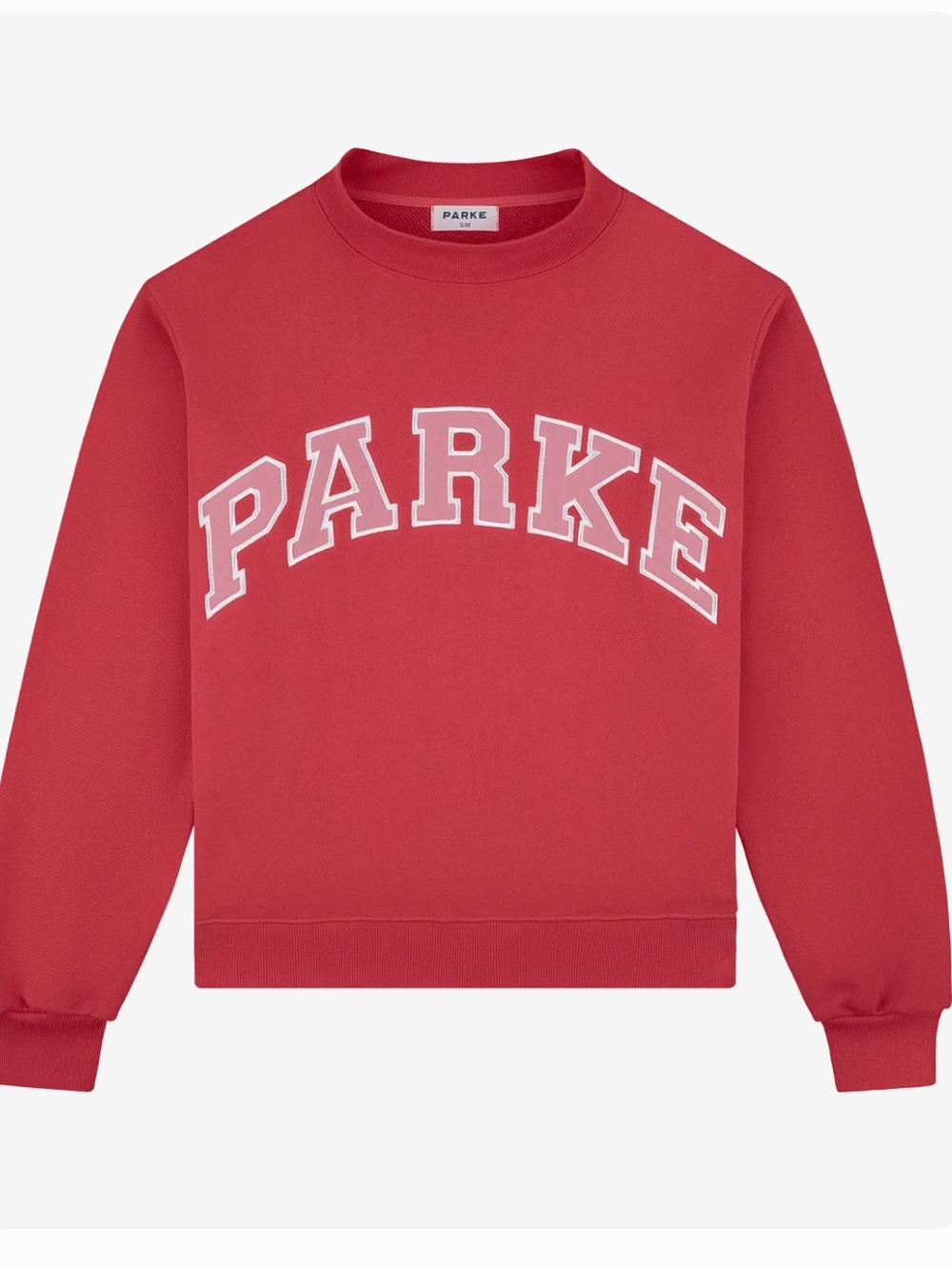NEW Parke Varsity Mockneck Sweatshirt - Flamengo - Picture 9 of 10